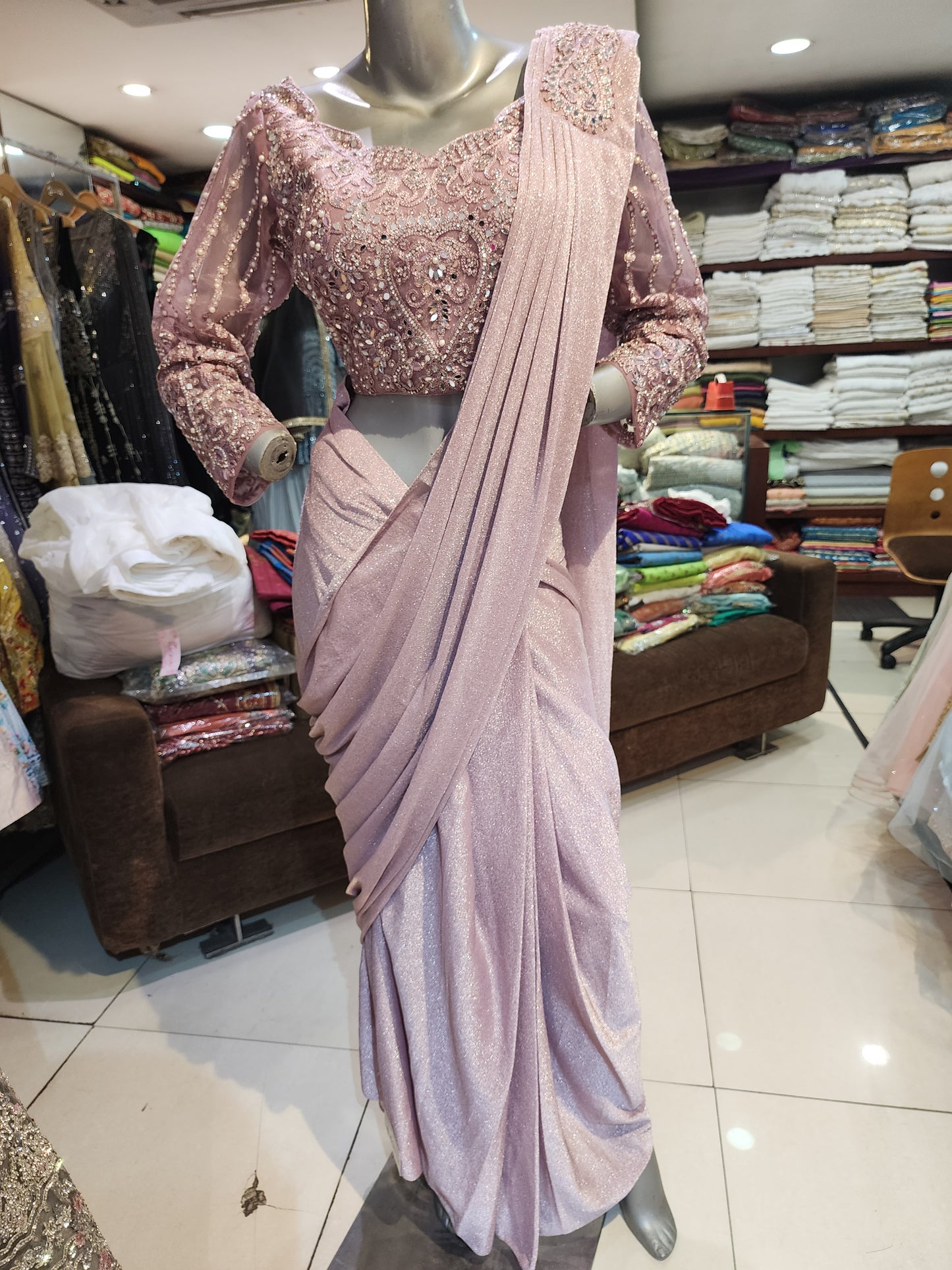 Readymade Saare draping